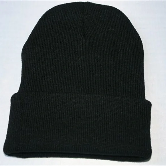 Black Beanie Took Winter Hat New Ski Hat Snow Hat - Picture 4 of 4